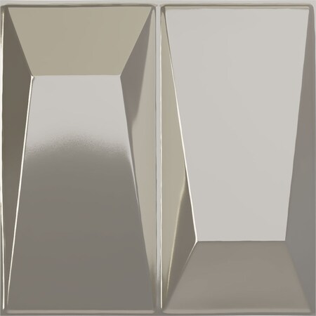 Ekena Millwork 11 7/8in. W x 11 7/8in. H Locke EnduraWall Decorative 3D Wall Panel Covers 0.98 Sq. Ft. WP12X12LOBCR